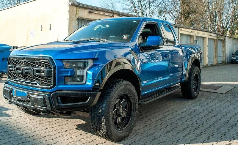 Blau Gebraucht 2018 Ford F-150 Raptor Abholung | 75.000 € - Bild 1/4