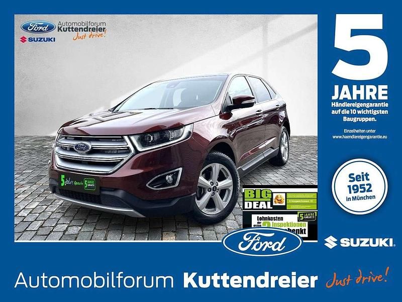 Bronze fire tc Gebraucht 2016 Ford Edge Titanium SUV | 16.580 € (Fairer Preis) - Bild 1/3