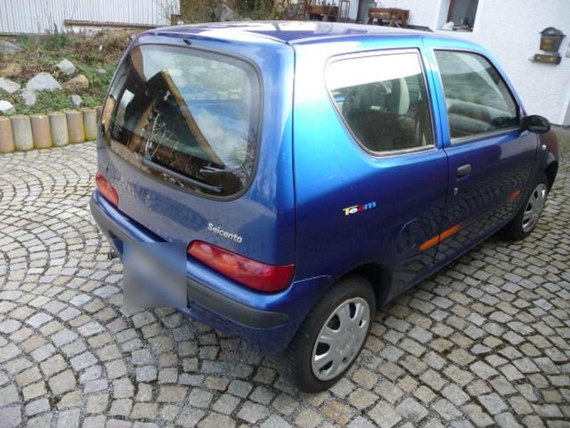 Gebraucht Fiat Seicento 55 PS (40 kW) 2001 Blau Kleinwagen