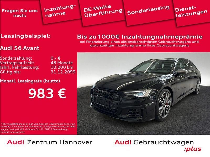 A2 brillantschwarz Gebraucht 2024 Audi S6 Basis Kombi | 68.450 € (Guter Preis) - Bild 1/4