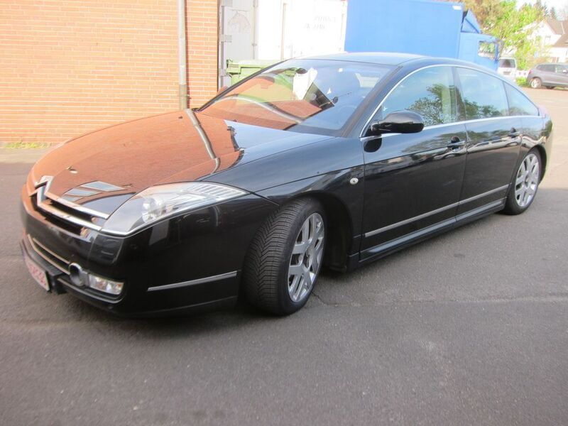 Schwarz Gebraucht 2008 Citroën C6 Exclusive Limousine | 2.890 € - Bild 1/4