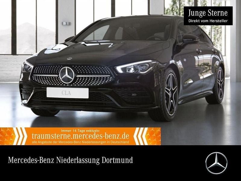 Schwarz Gebraucht 2022 Mercedes CLA200 AMG Limousine | 26.890 € (Guter Preis) - Bild 1/3