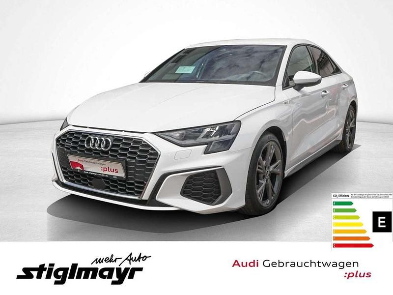 Ibisweiß Gebraucht 2023 Audi A3 S-Line Limousine | 30.940 € (Fairer Preis) - Bild 1/4