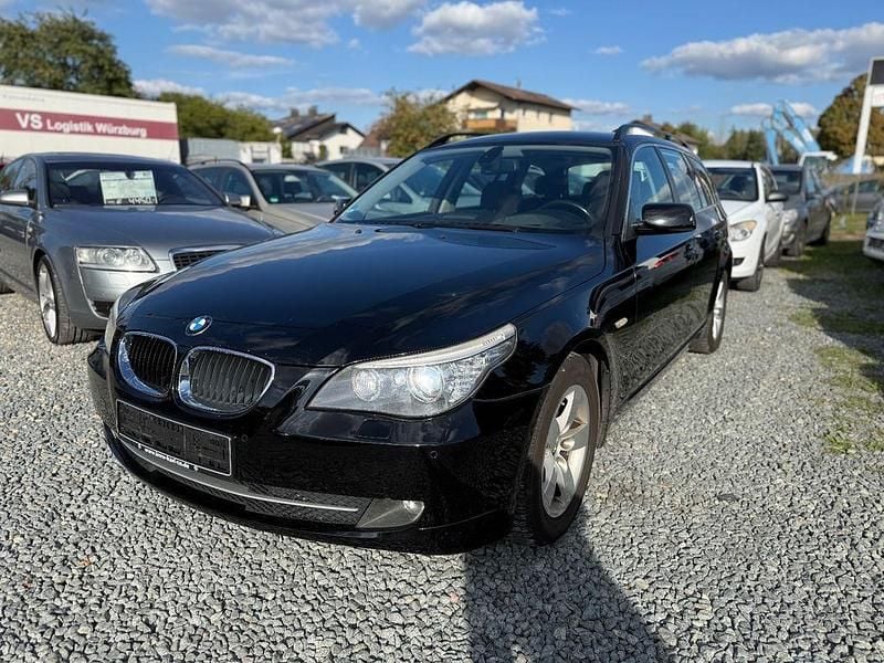 Schwarz Gebraucht 2008 BMW 520 Advantage Kombi | 4.999 € (Fairer Preis) - Bild 1/4