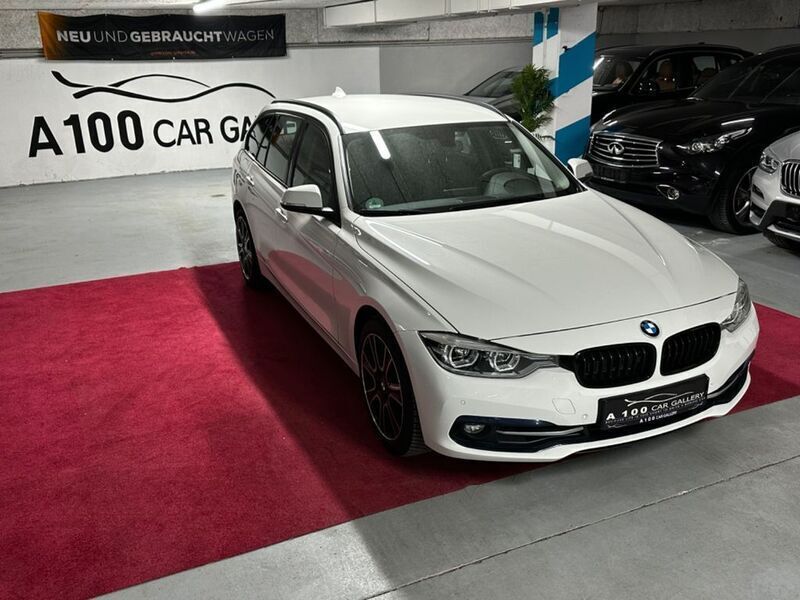Alpinweiss iii Gebraucht 2018 BMW 320 Sport Line Kombi | 19.999 € (Fairer Preis) - Bild 1/4