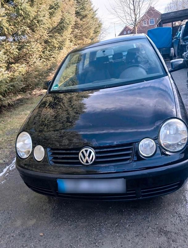 Gebraucht VW Polo 64 PS (47 kW) 2003 Schwarz Kleinwagen