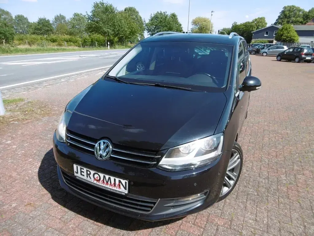 Gebraucht VW Sharan Cup 150 PS (110 kW) 2015 Schwarz Van / Kleinbus