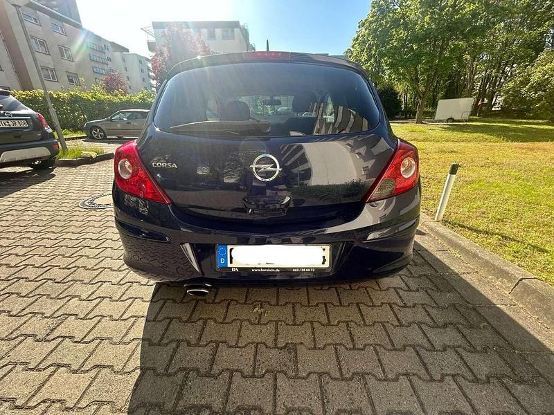 Gebraucht Opel Corsa 87 PS (63 kW) 2011 Blau Kleinwagen