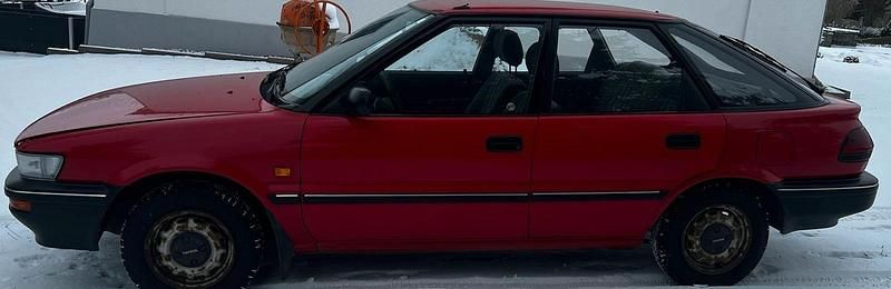 Gebraucht Toyota Corolla 75 PS (55 kW) 1991 Rot Kleinwagen