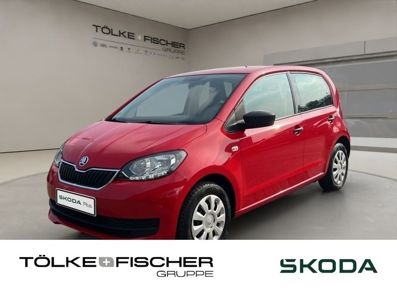 Rot Gebraucht 2018 Skoda Citigo Kleinwagen | 10.428 € (Etwas zu teuer) - Bild 1/4