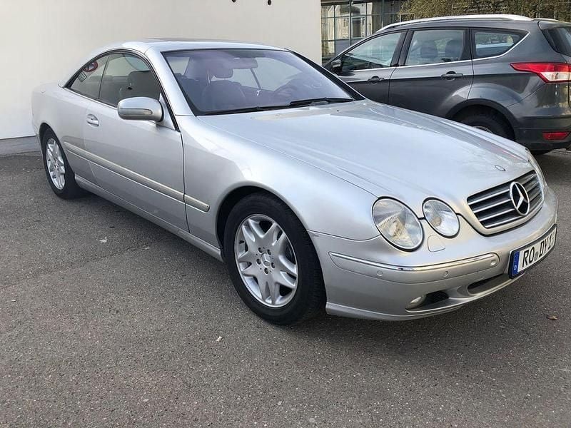 Silber Gebraucht 2000 Mercedes CL500 Coupé | 14.999 € (Teuer) - Bild 1/4