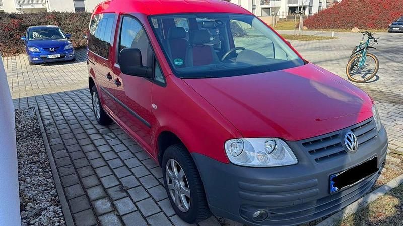 Gebraucht VW Caddy Life 80 PS (58 kW) 2009 Rot Van / Kleinbus