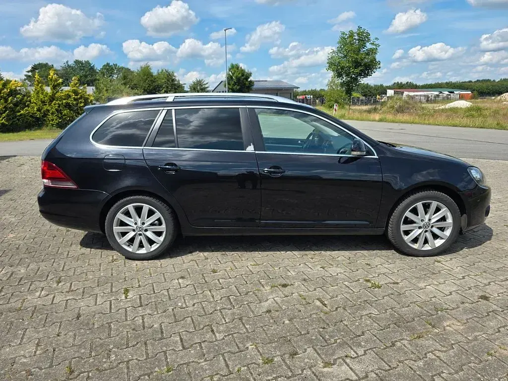 Gebraucht VW Golf VI Highline 122 PS (89 kW) 2010 Schwarz Kleinwagen