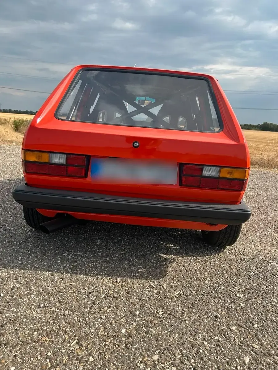 Gebraucht VW Golf I GTI 109 PS (80 kW) 1982 Orange Kleinwagen