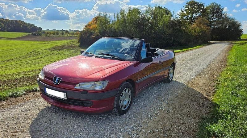Rot Gebraucht 1998 Peugeot 306 Cabriolet Cabrio | 1.800 € - Bild 1/4