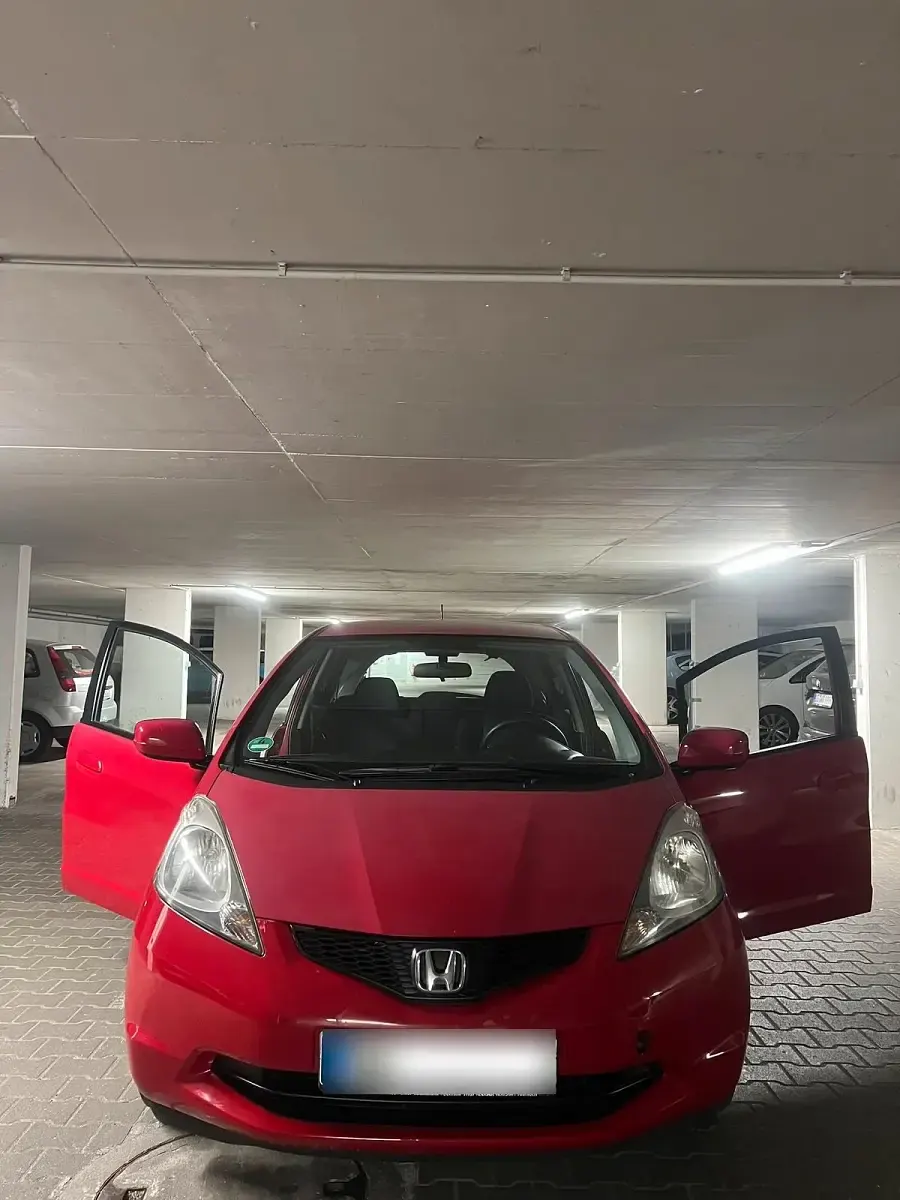 Gebraucht Honda Jazz 90 PS (66 kW) 2009 Rot Kleinwagen