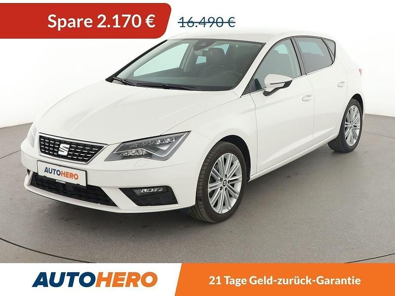 Weiß Gebraucht 2018 Seat Leon XCELLENCE Limousine | 14.020 € (Fairer Preis) - Bild 1/3
