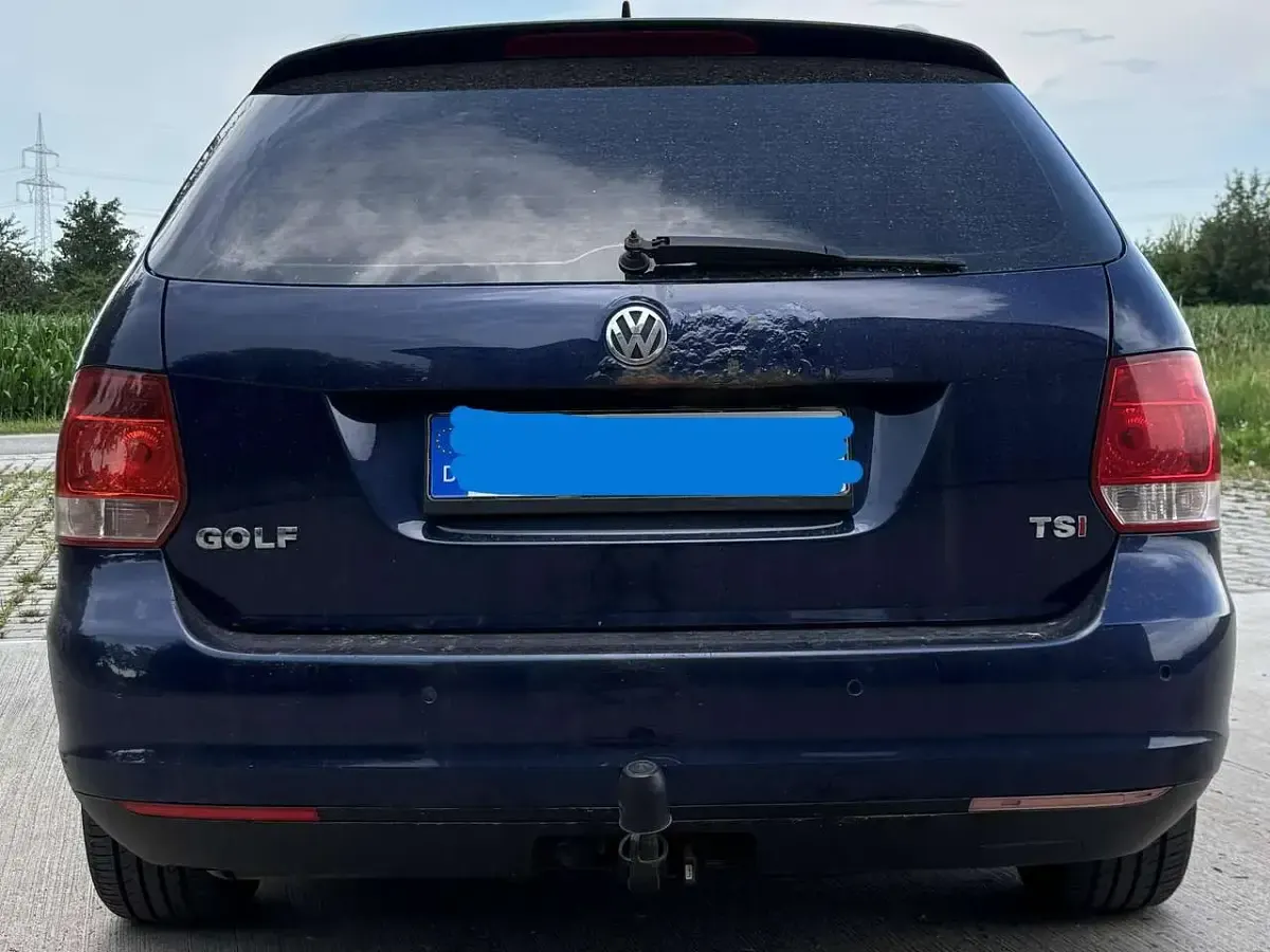 Gebraucht VW Golf VI Comfortline 122 PS (89 kW) 2008 Blau Kleinwagen