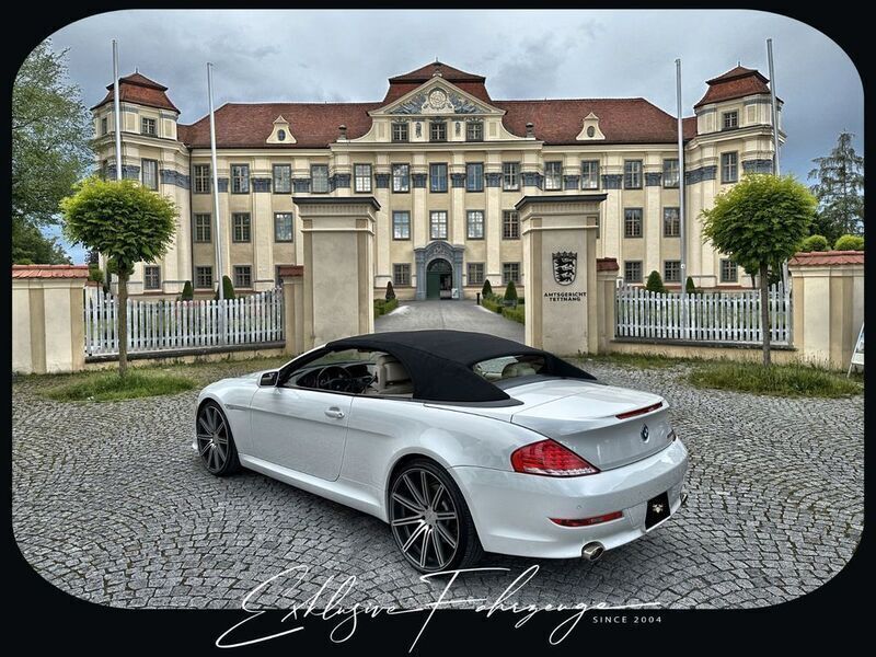 Gebraucht BMW 650 Cabriolet Efficient Dynamics 367 PS (269 kW) 2011 Alpinweiss 3 Cabrio