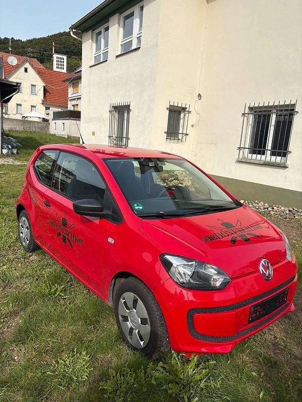Rot Gebraucht 2012 VW up! Kleinwagen | 1.400 € (Superpreis) - Bild 1/4