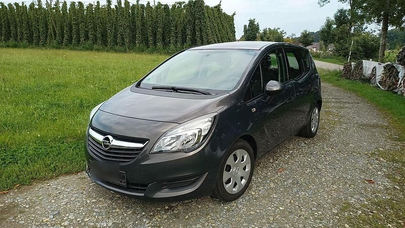 Grau Gebraucht 2014 Opel Meriva Edition Van / Kleinbus | 4.500 € (Guter Preis) - Bild 1/4