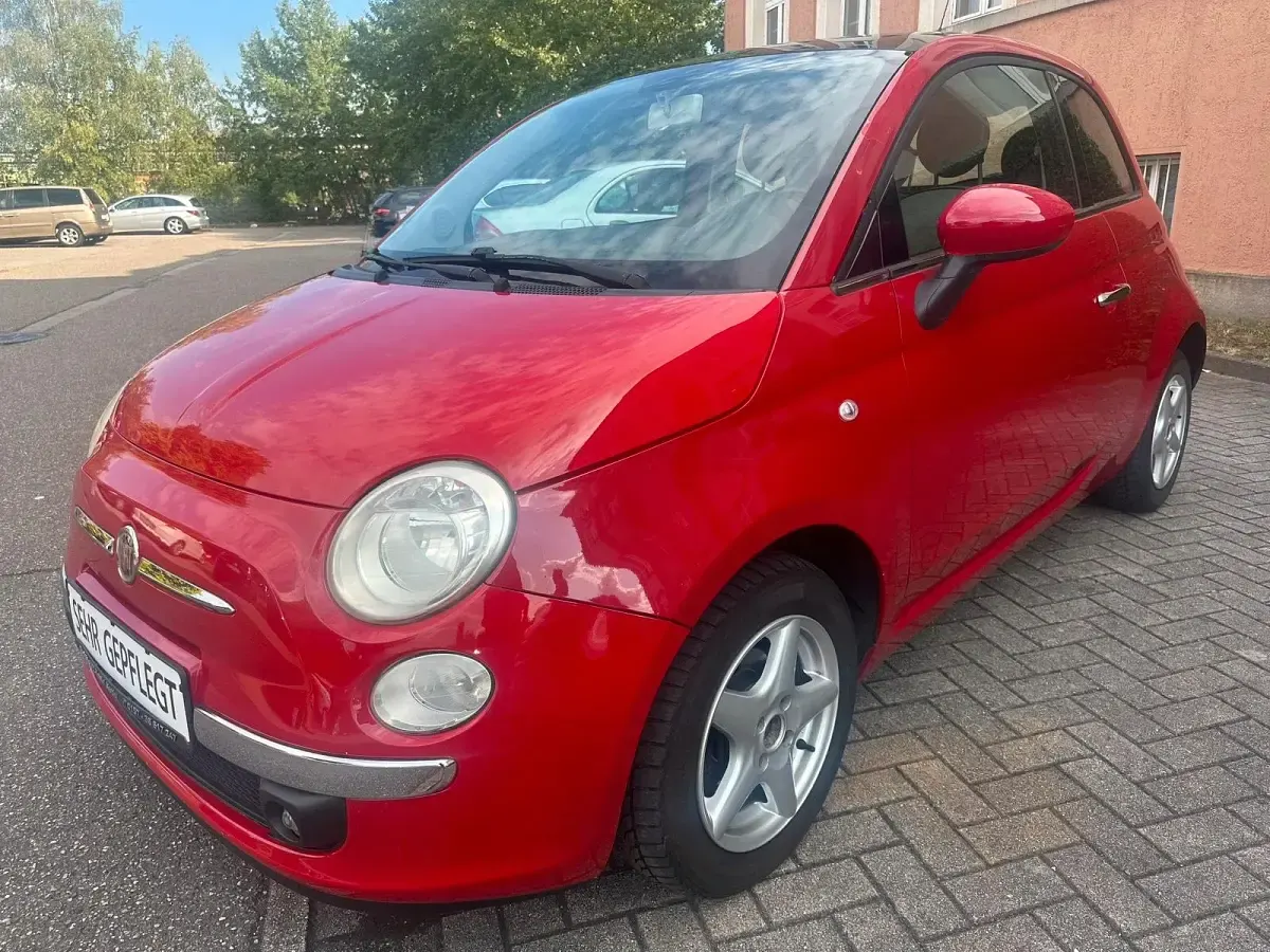 Gebraucht Fiat 500 69 PS (50 kW) 2008 Rot Limousine