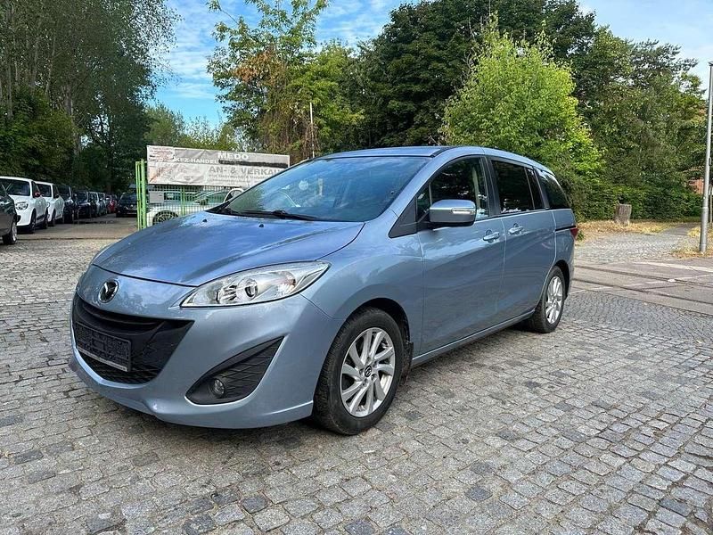 Clear water blue Gebraucht 2013 Mazda 5 Center-Line Van / Kleinbus | 7.300 € (Guter Preis) - Bild 1/4