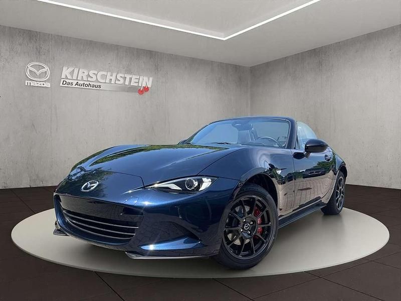 Deep crystal blue Neu 2025 Mazda MX5 Homura-Line Cabrio | 33.999 € (Fairer Preis) - Bild 1/4