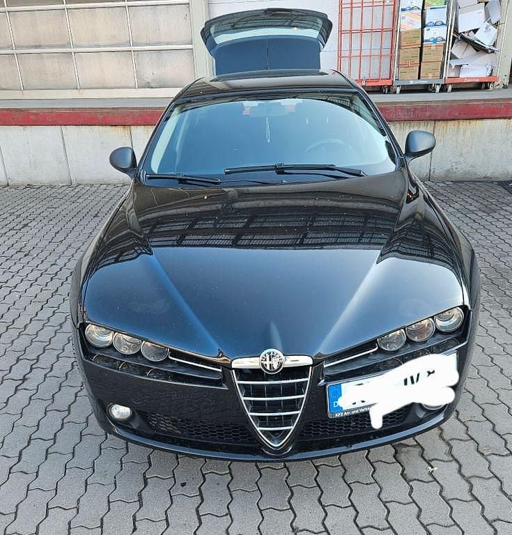 Gebraucht Alfa Romeo 159 Distinctive 209 PS (153 kW) 2006 Schwarz Kombi