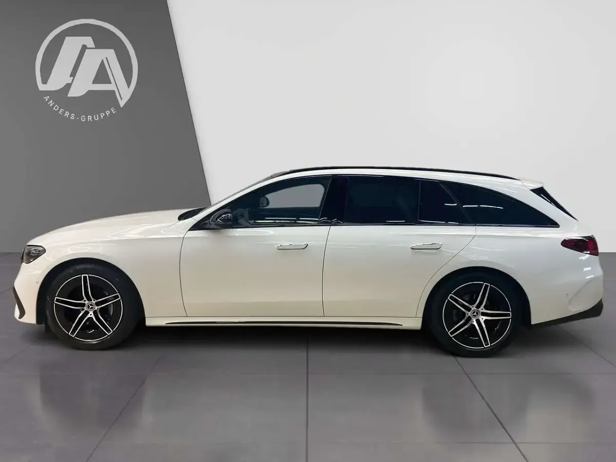 Gebraucht Mercedes E200 AMG 204 PS (150 kW) 2025 Polarweiss Limousine