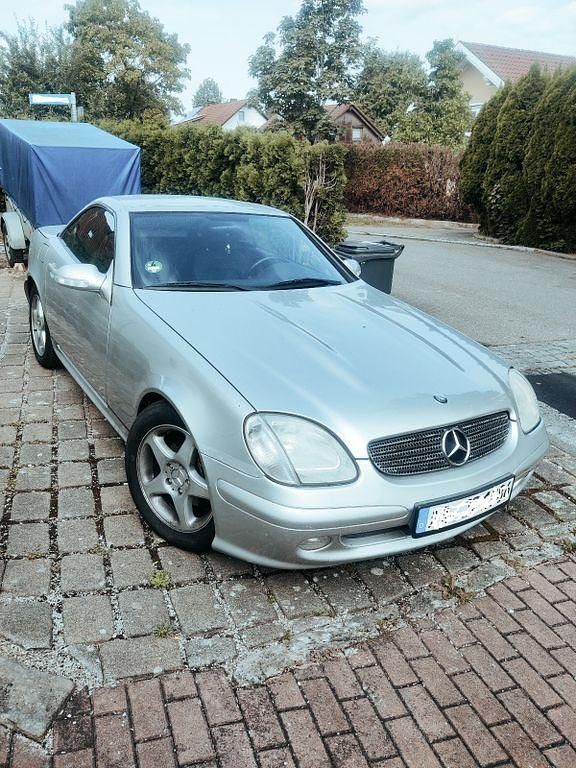 Silber Gebraucht 2001 Mercedes SLK200 Cabrio | 2.990 € (Superpreis) - Bild 1/4
