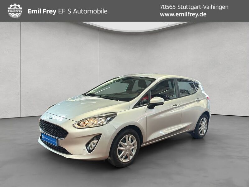 Moondust silver (metallic) Gebraucht 2021 Ford Fiesta Trend Kleinwagen | 12.890 € (Guter Preis) - Bild 1/4