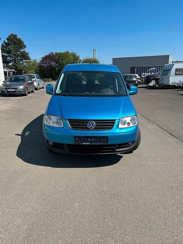 Second-hand VW Caddy 102 CP (75 kW) 2007 Albastru Monovolum