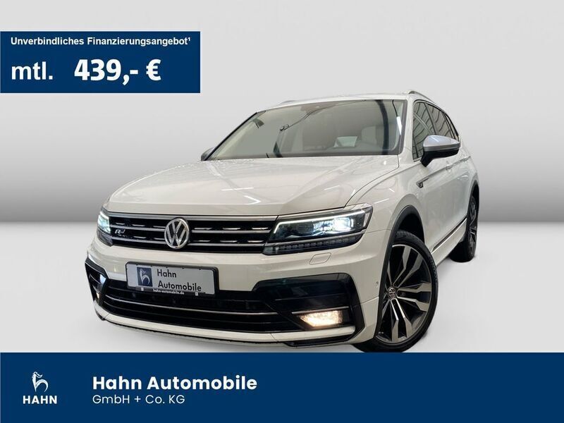 Weiß Gebraucht 2020 VW Tiguan Allspace R-line SUV | 34.930 € (Etwas zu teuer) - Bild 1/3