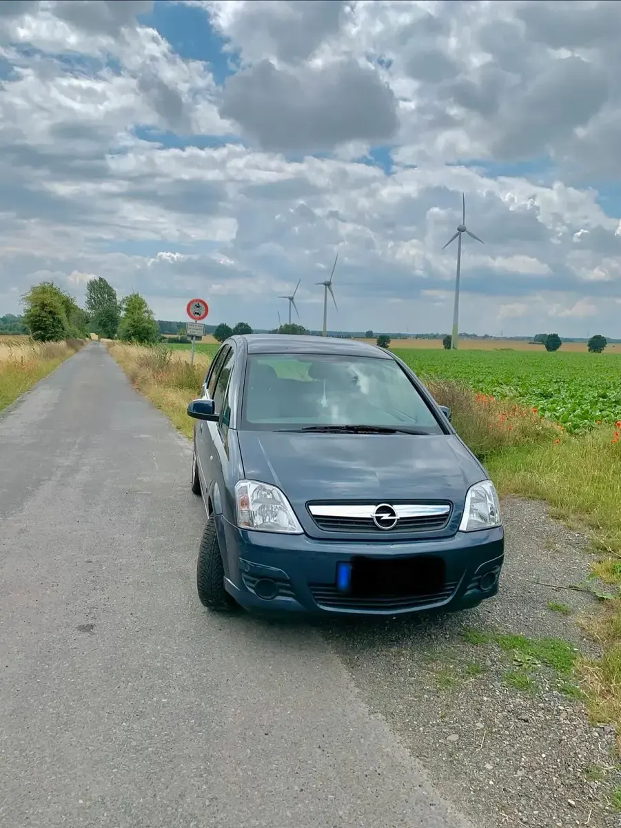Gebraucht Opel Meriva 90 PS (66 kW) 2009 Blau Van / Kleinbus