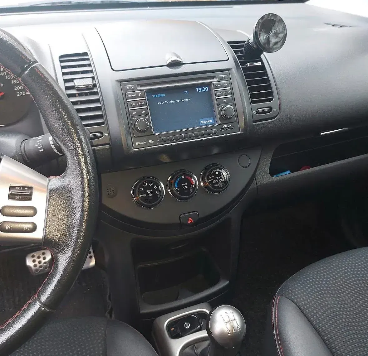Gebraucht Nissan Note 109 PS (80 kW) 2009 Schwarz Kleinwagen