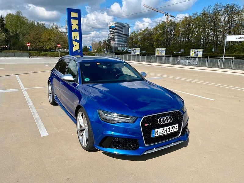Usata Audi RS6 Design 560 CV (411 kW) 2017 Blu Station wagon