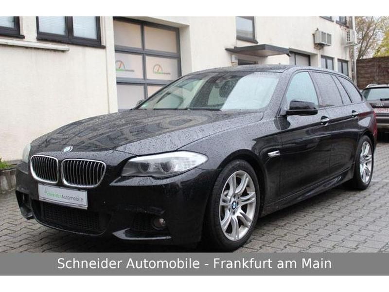 Schwarz (metallic) Gebraucht 2012 BMW 525 Kombi | 8.950 € (Superpreis) - Bild 1/4