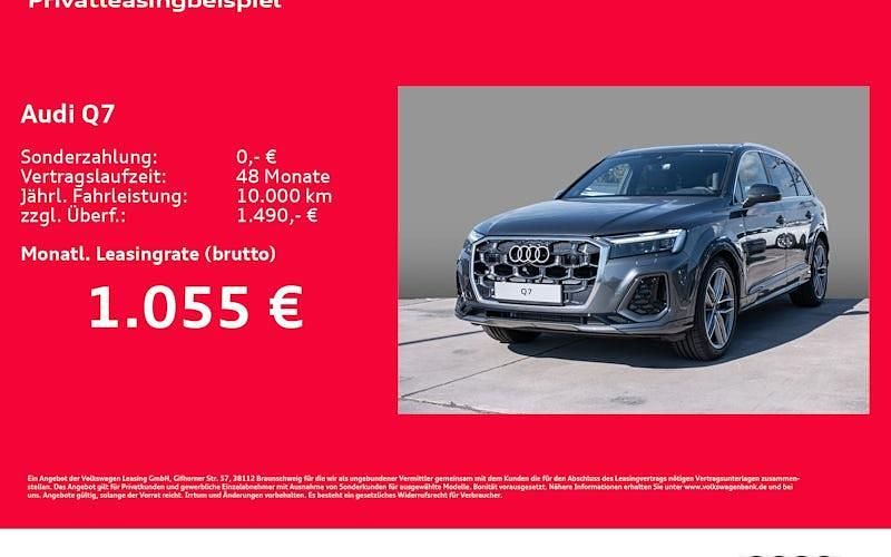 Neu Audi Q7 S-Line 286 PS (210 kW) 2025 Grau SUV