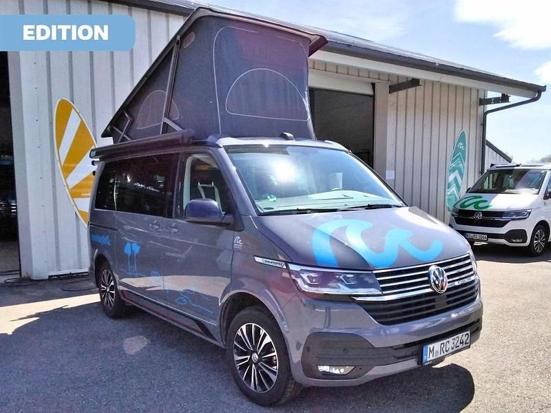 Schwarz Gebraucht 2021 VW T6.1 California Van | 54.900 € - Bild 1/3
