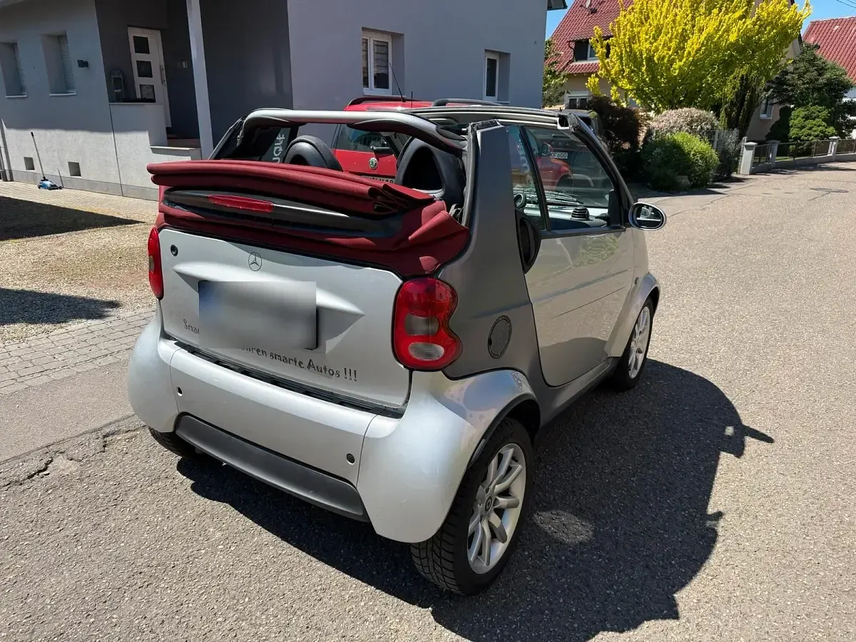 Używany Smart ForTwo Cabrio 45 KM (33 kW) 2004 Srebrny Kabriolet