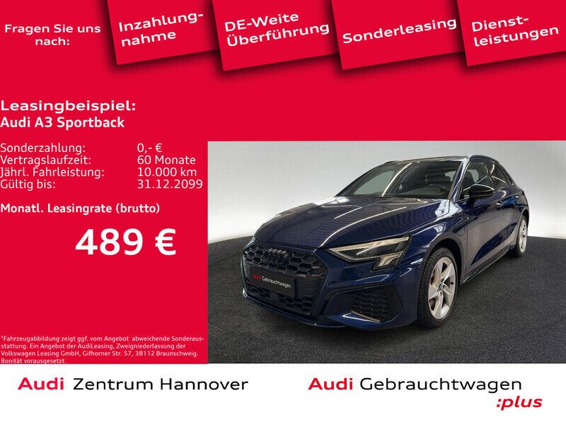 Othercolor Gebraucht 2021 Audi A3 Sportback e-tron S-Line Limousine | 31.990 € (Teuer) - Bild 1/4