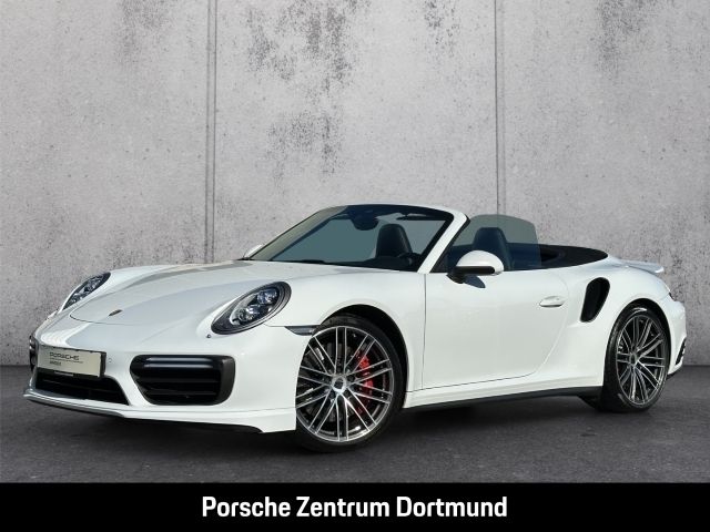 Weiß Gebraucht 2016 Porsche 911 Turbo Cabriolet Cabrio | 132.900 € (Etwas zu teuer) - Bild 1/4