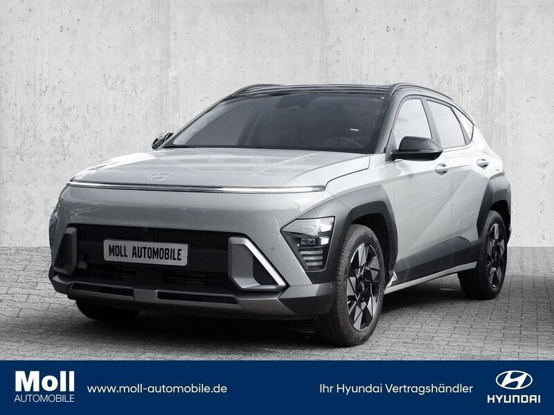 Mirage green / abyss black / s Gebraucht 2023 Hyundai Kona Prime SUV | 29.980 € (Guter Preis) - Bild 1/4