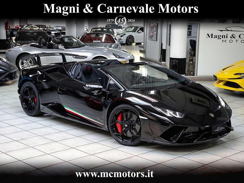 Schwarz Gebraucht 2020 Lamborghini Huracán Cabrio | 368.000 € - Bild 1/4