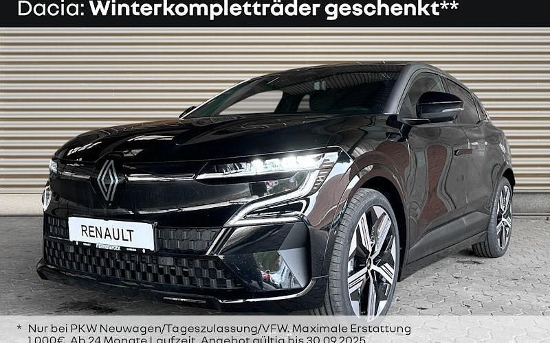 Black pearlschwarz metallic d Gebraucht 2024 Renault Mégane Iconic Limousine | 42.345 € (Teuer) - Bild 1/4