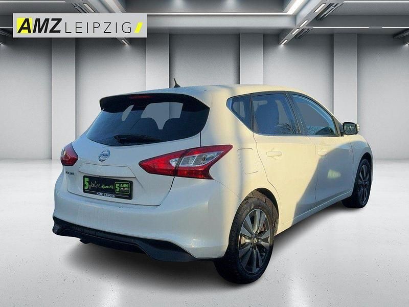Gebraucht Nissan Pulsar Tekna 116 PS (85 kW) 2015 Brilliant white (m) (metallic) Limousine