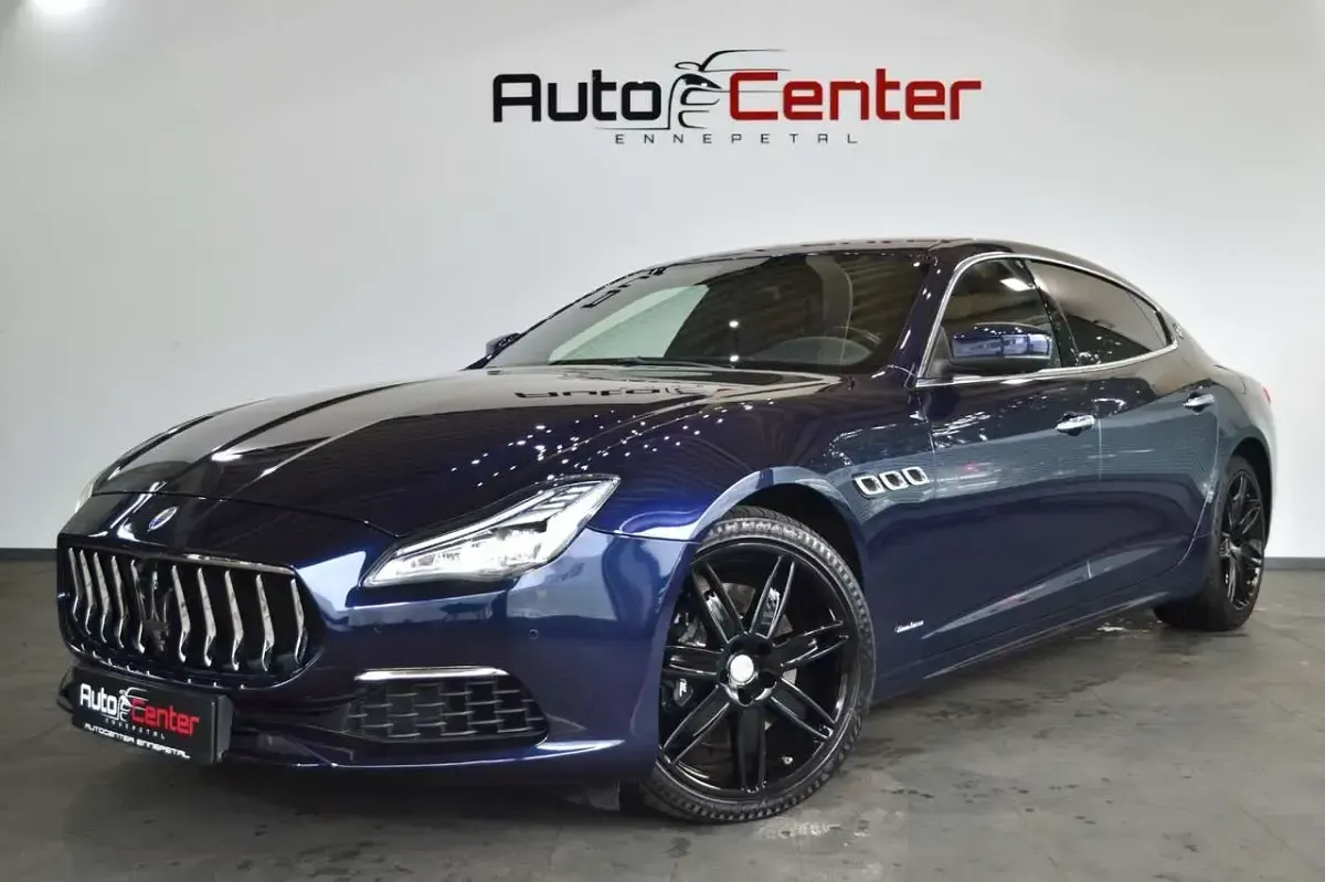Gebraucht Maserati Quattroporte GranLusso 430 PS (316 kW) 2017 Blau Limousine