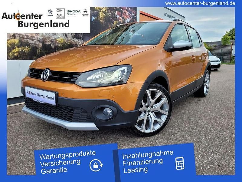 Honey orange metallic Gebraucht 2015 VW Polo Cross Kleinwagen | 13.490 € (Teuer) - Bild 1/4