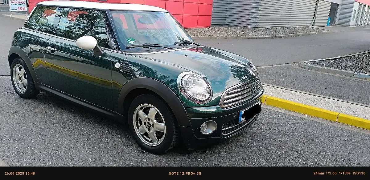 Gebraucht Mini Cooper 109 PS (80 kW) 2009 Grün Kleinwagen